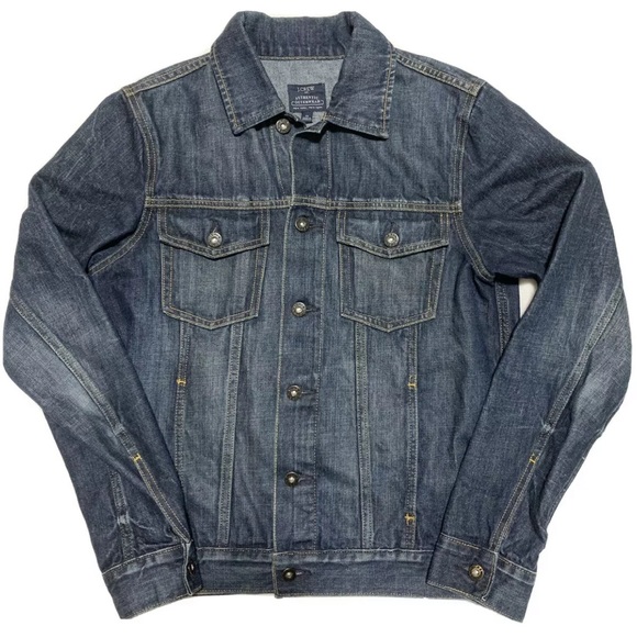j crew jean jacket mens